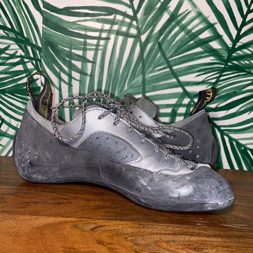 La Sportiva Nago XSedge Gray Rock Climbing Shoes Women’s 8 - Picture 6 of 10